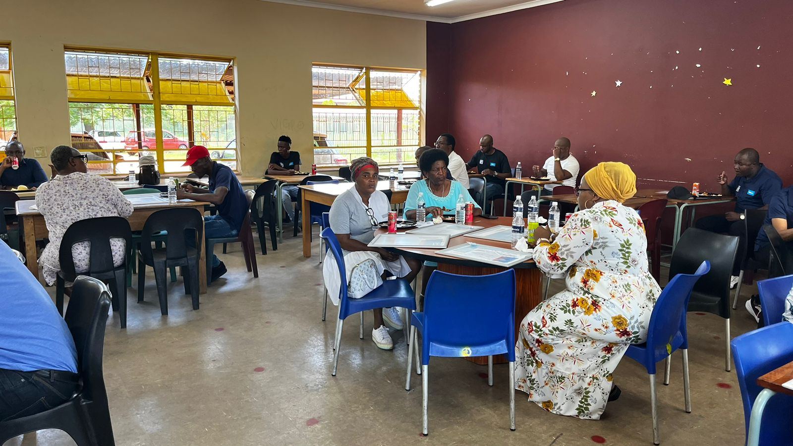 Educators in a development workshop