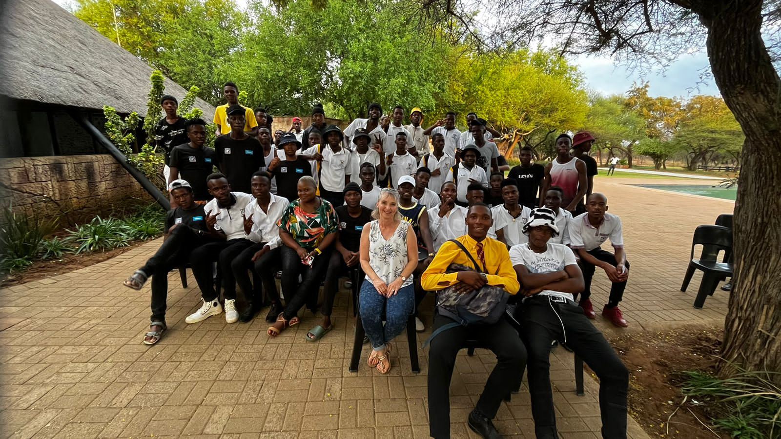 PROTEC learners and the Kutitiva team in a group photo