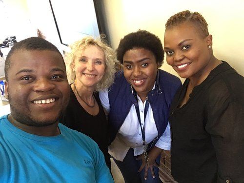 Kutitiva and Telkom Foundation project team members
